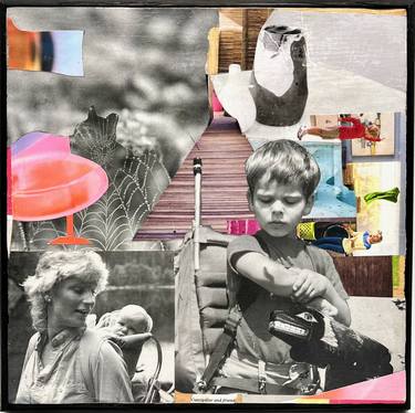 Original Children Collage by Steven Tannenbaum