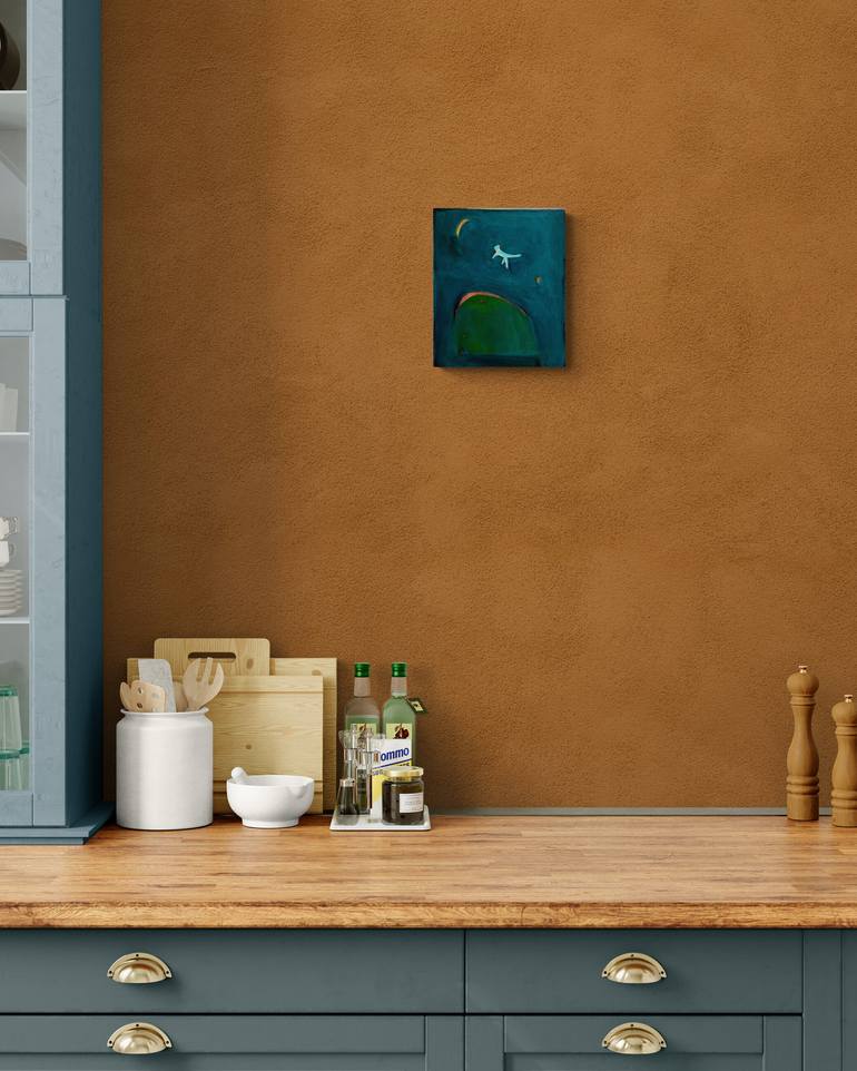 Original Contemporary Abstract Painting by Kate Trafeli