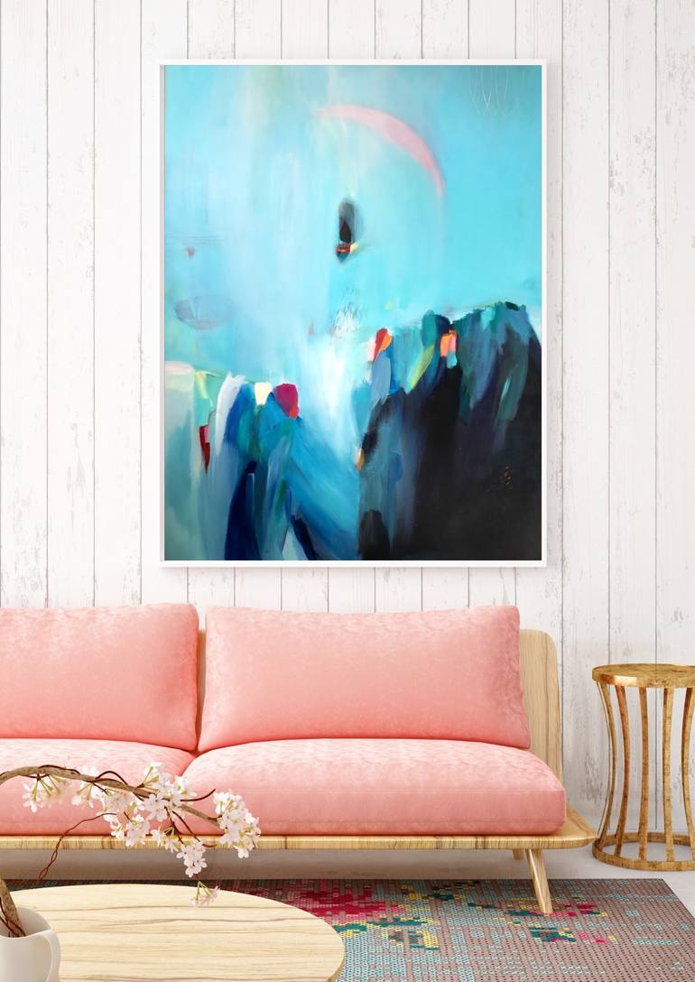 Original Abstract Painting by Kate Trafeli
