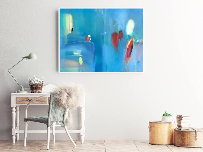 Original Abstract Painting by Kate Trafeli