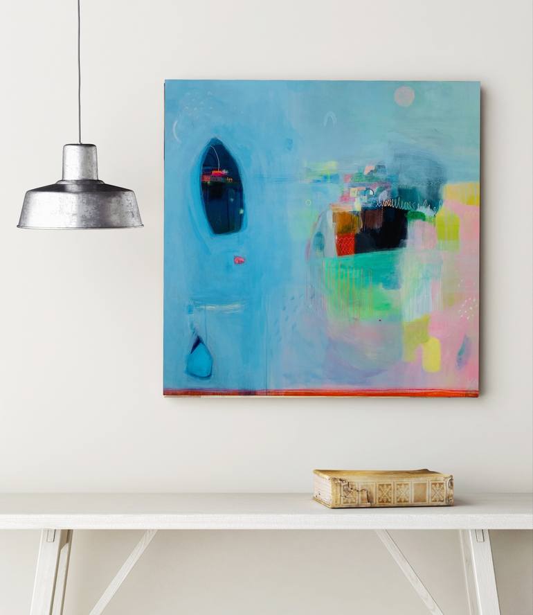 Original Abstract Painting by Kate Trafeli