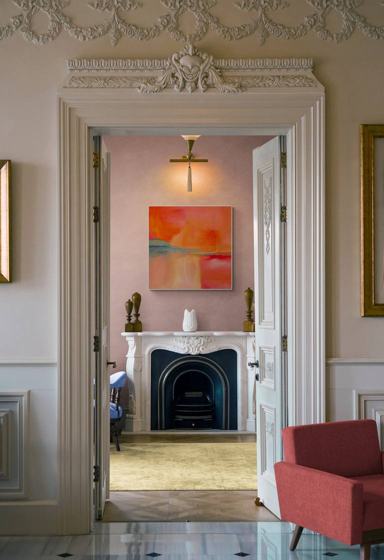 Original Contemporary Abstract Painting by Kate Trafeli
