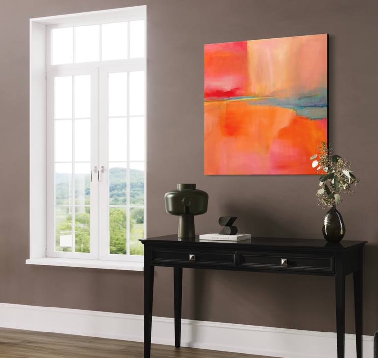 Original Contemporary Abstract Painting by Kate Trafeli
