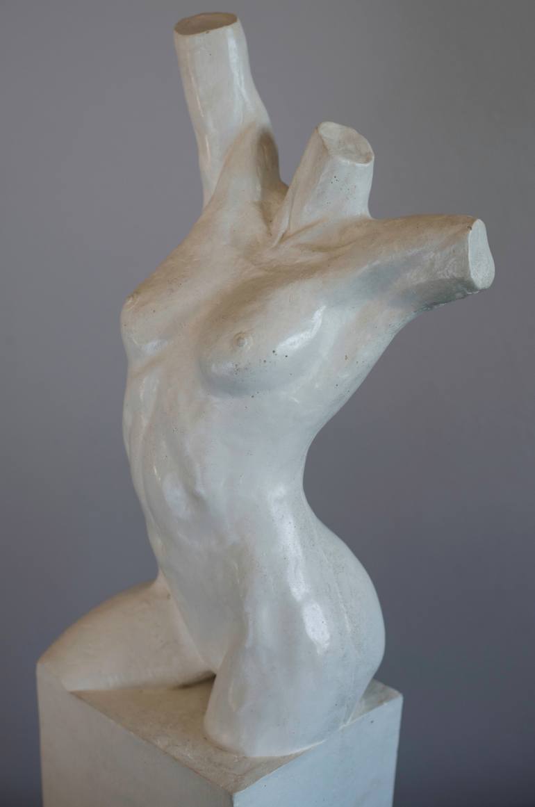 Original Figurative Nude Sculpture by Gerhard Van Niekerk