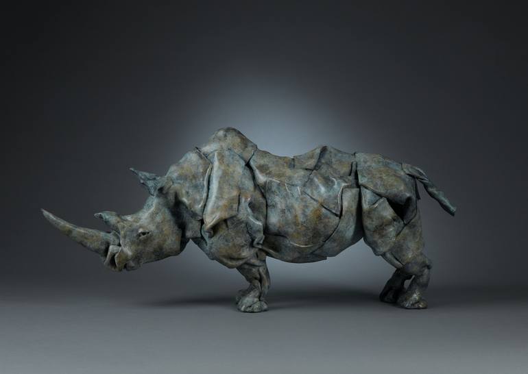 Original Documentary Animal Sculpture by Fred Gordon