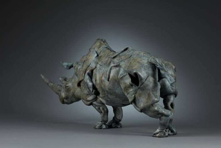 Original Documentary Animal Sculpture by Fred Gordon