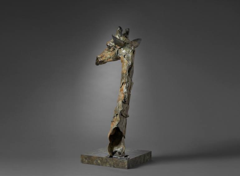 Original Documentary Animal Sculpture by Fred Gordon