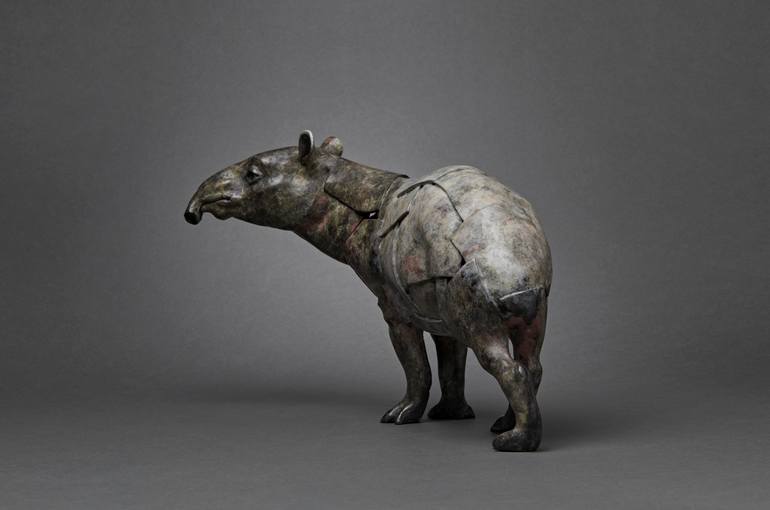 Original Documentary Animal Sculpture by Fred Gordon
