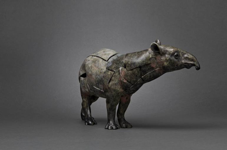 Original Documentary Animal Sculpture by Fred Gordon