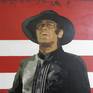 This is a painting of Henry Fonda from the classic western film Once Upon A Time In The West.