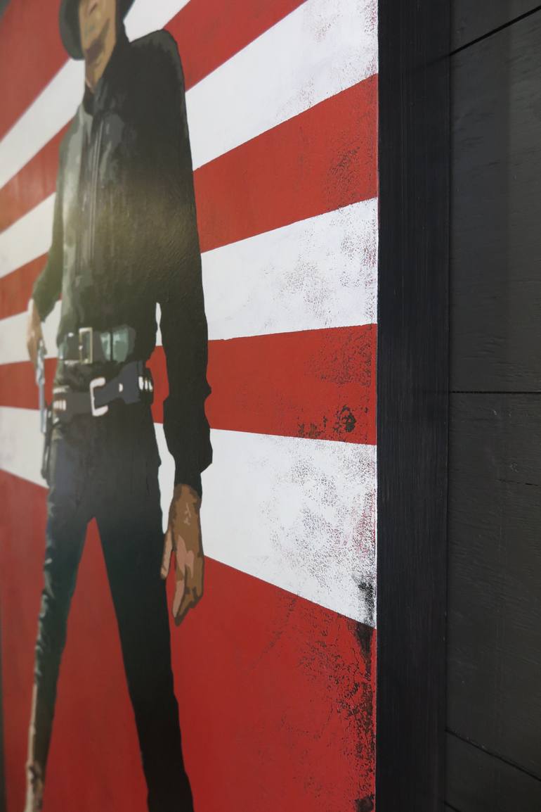 Original Figurative Pop Culture/Celebrity Painting by Annie Hooker