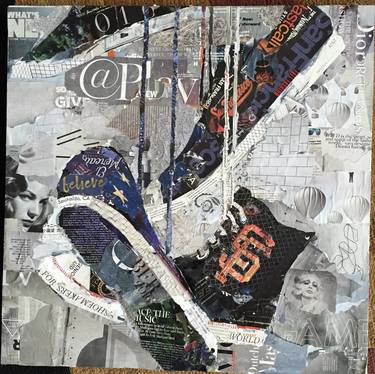 Print of Abstract Expressionism Sports Collage by Jamie Pavlich-Walker