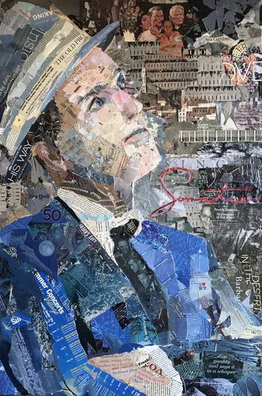 Original Celebrity Mixed Media by Jamie Pavlich-Walker