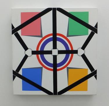 Original Conceptual Abstract Paintings by Walter Fydryck
