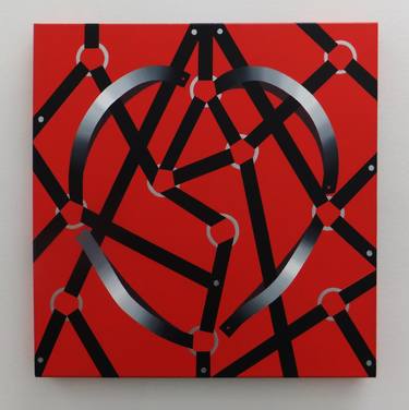 Original Conceptual Geometric Paintings by Walter Fydryck
