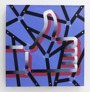 Original Conceptual Geometric Paintings by Walter Fydryck