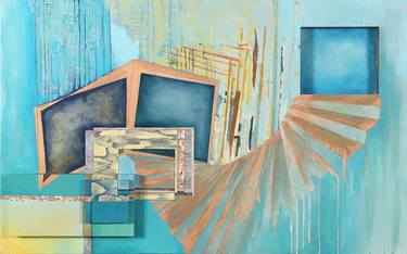 Original Architecture Painting by Kelly Olshan