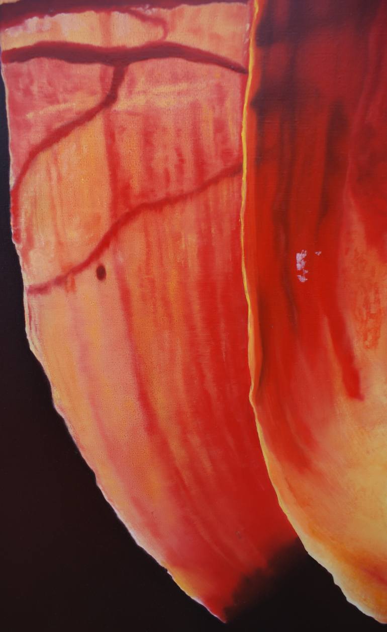 Original Abstract Expressionism Abstract Painting by Karolina Futyma