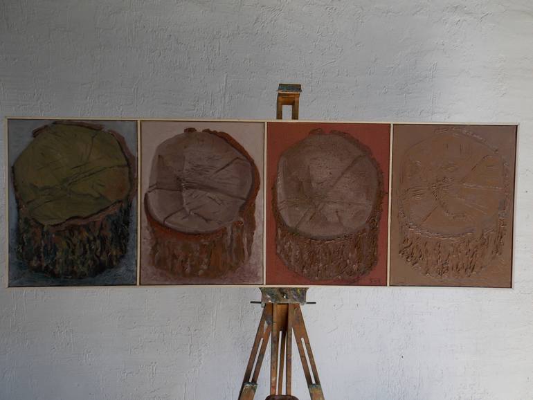 Original Figurative Nature Painting by Radu Remus