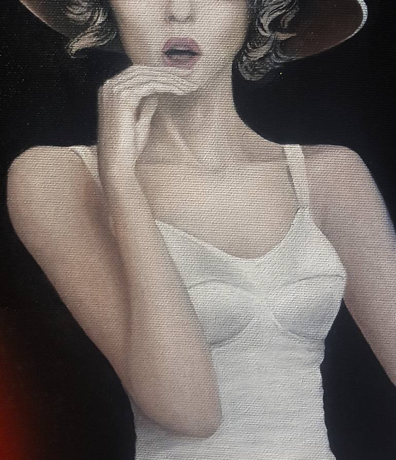 Original Conceptual Pop Culture/Celebrity Painting by Leonida Savic