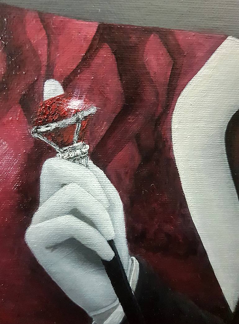 Original Conceptual Women Painting by Leonida Savic