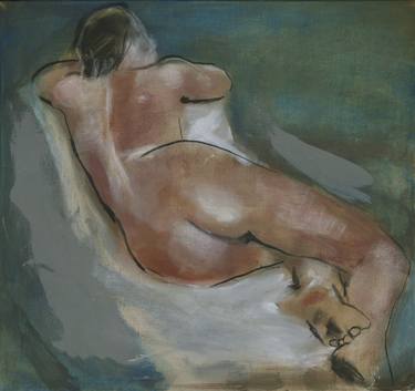 Original Fine Art Nude Painting by Colleen Ross