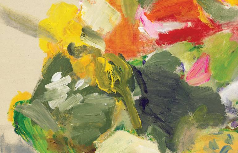 Original Contemporary Floral Painting by Colleen Ross