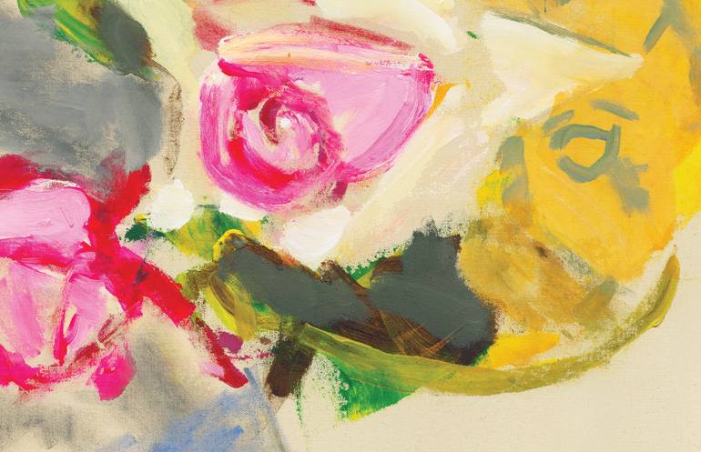 Original Contemporary Floral Painting by Colleen Ross