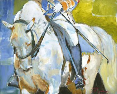 Original Figurative Horse Paintings by Colleen Ross