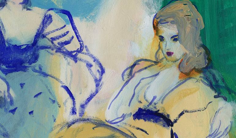 Original Figurative Women Painting by Colleen Ross