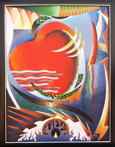 Print of Abstract Religion Paintings by Virendra Tank