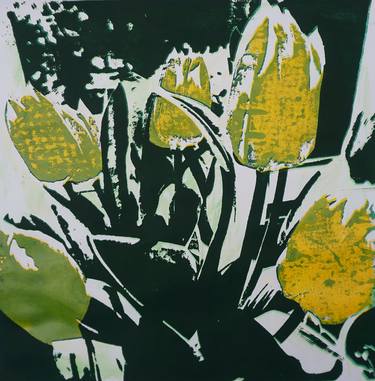 Original Floral Printmaking by Lydia Oermann