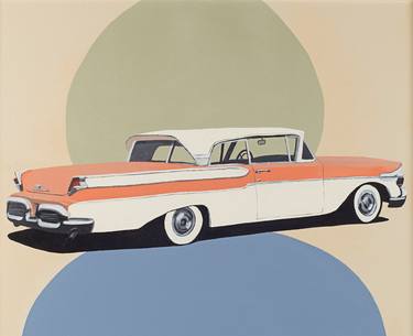 Original Fine Art Car Paintings by Erica Hauser