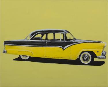 Print of Automobile Paintings by Erica Hauser