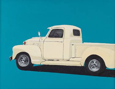 Original Automobile Paintings by Erica Hauser