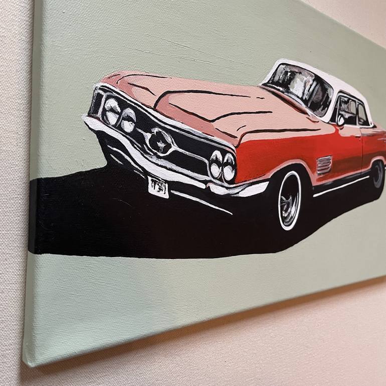 Original Automobile Painting by Erica Hauser