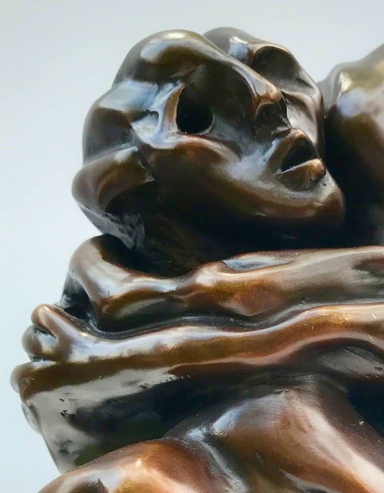 Original Expressionism Love Sculpture by Frederick Sturm