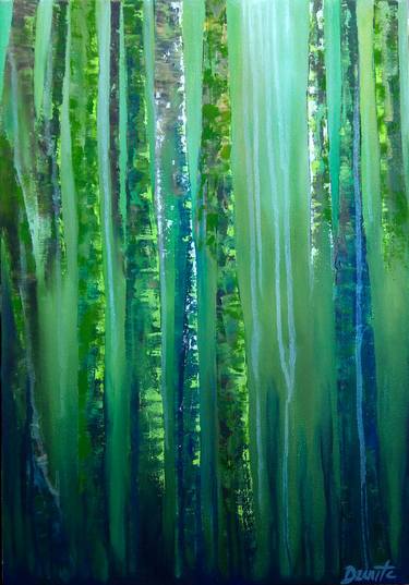 Print of Abstract Nature Paintings by Anda Dzenite