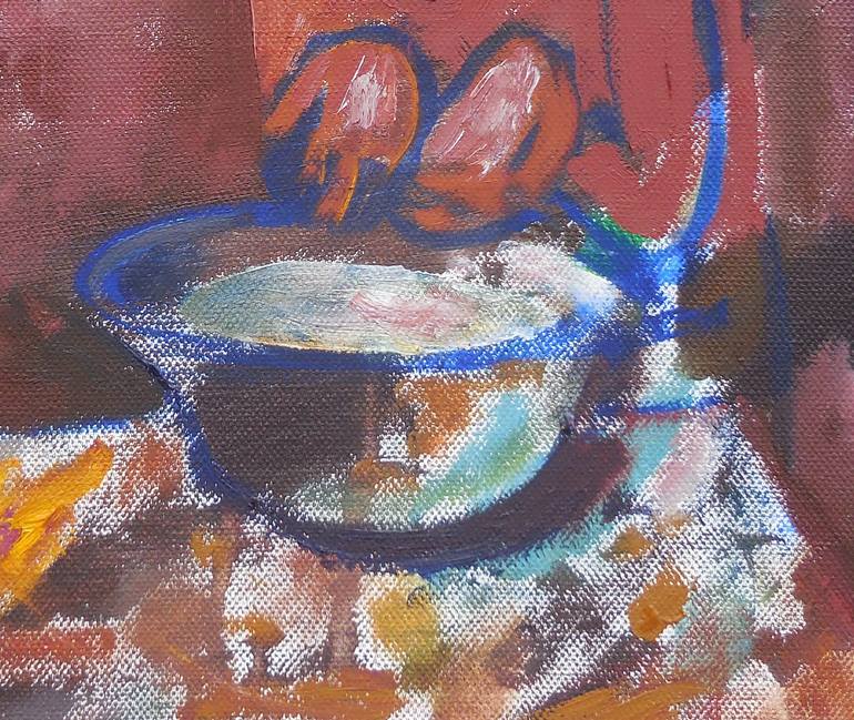Original Expressionism Women Painting by Ashot Jegikjan