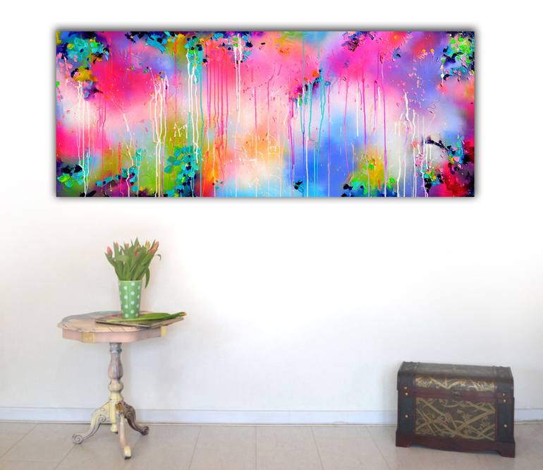 Original Abstract Painting by SOOS ROXANA GABRIELA