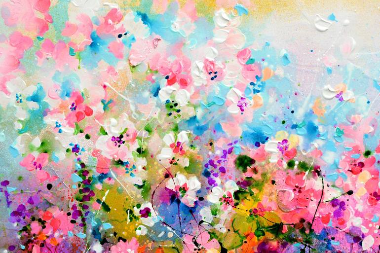 Original Fine Art Floral Painting by SOOS ROXANA GABRIELA