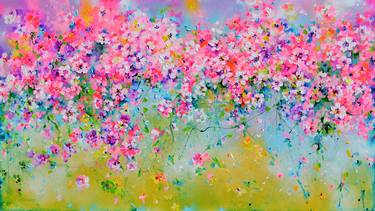 Original Impressionism Floral Paintings by SOOS ROXANA GABRIELA