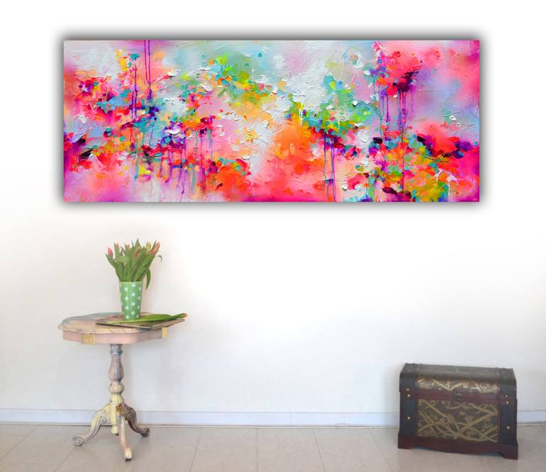 Original Contemporary Abstract Painting by SOOS ROXANA GABRIELA