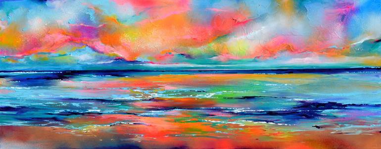 Original Fine Art Seascape Paintings by Soos Roxana Gabriela