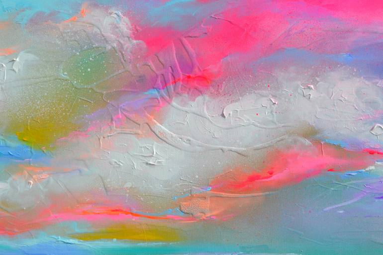 Original Impressionism Beach Painting by Soos Roxana Gabriela