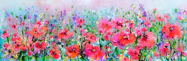 Original Impressionism Floral Paintings by SOOS ROXANA GABRIELA