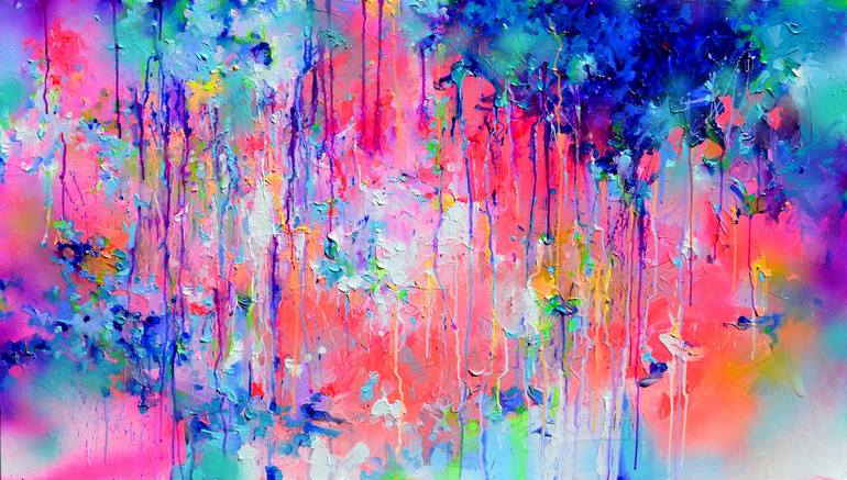 Original Contemporary Abstract Paintings by Soos Roxana Gabriela