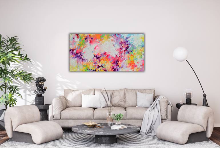 Original Modernism Abstract Painting by Soos Roxana Gabriela