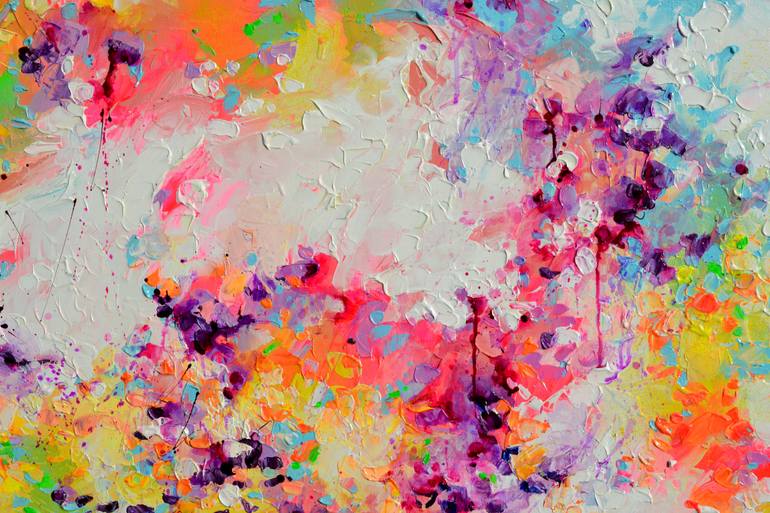 Original Modernism Abstract Painting by Soos Roxana Gabriela