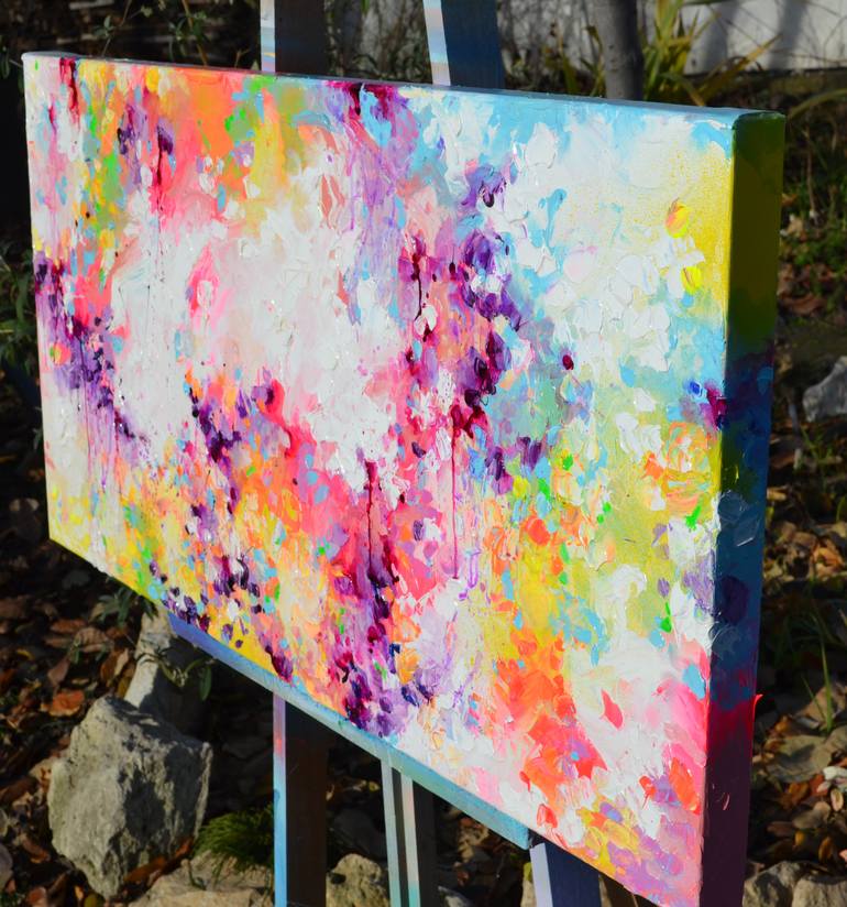 Original Modernism Abstract Painting by Soos Roxana Gabriela
